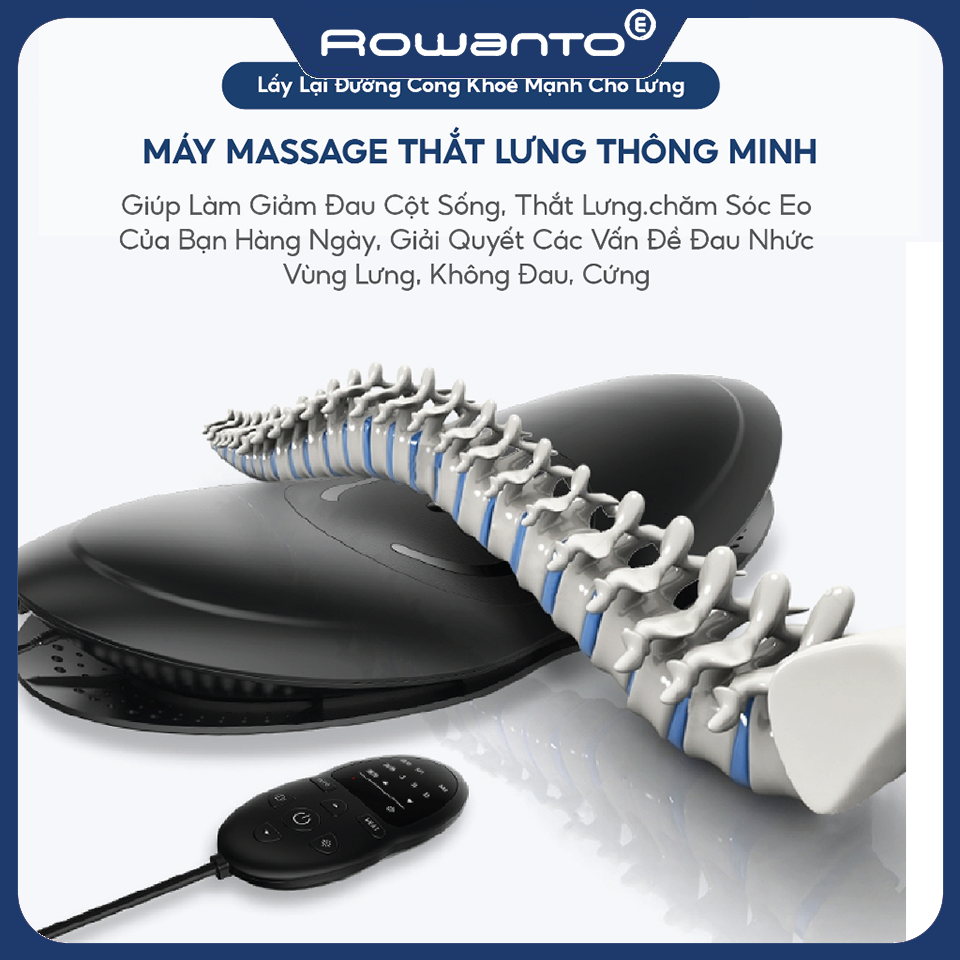 MÁY MASSAGE LƯNG CỘT SỐNG ROWANTO DT08