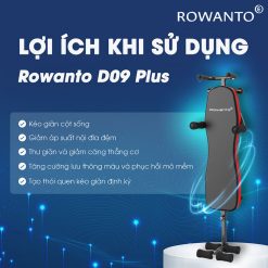 Lợi ích máy kéo giãn cột sống Rowanto D09 PLUS