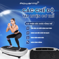 Lợi ích toàn diện của máy rung toàn thân Rowanto K8 Pro