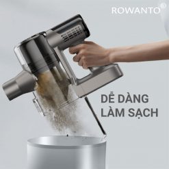 Vệ sinh máy hút bụi không dây Rowanto V25 Ultra Cyclone Pro