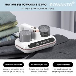 Cách xử dụng máy hút bụi Rowanto B19 Pro