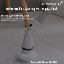công xuất Máy chà nhà vệ sinh nối dài Rowanto Q05