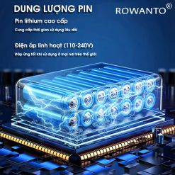 dung lượng pin Máy chà nhà vệ sinh nối dài Rowanto Q05