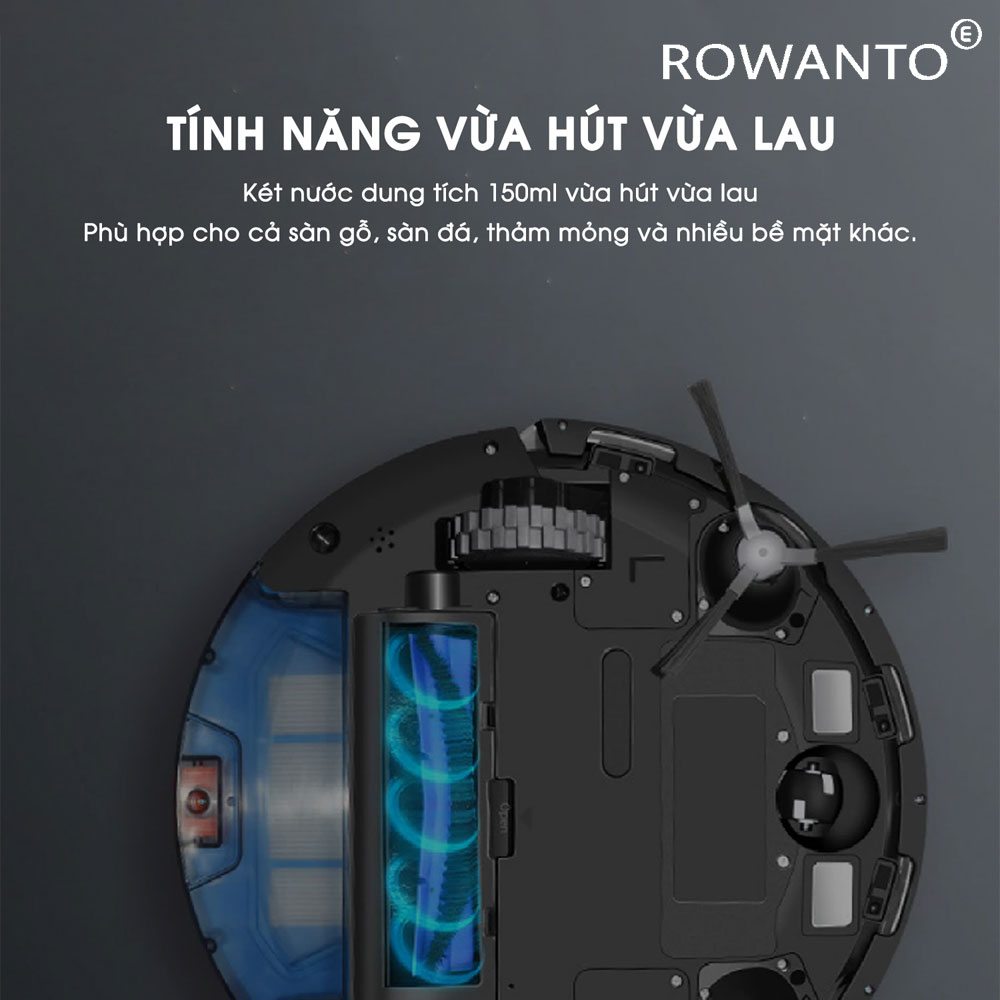 Tính năng máy robot hút bụi Rowanto R03