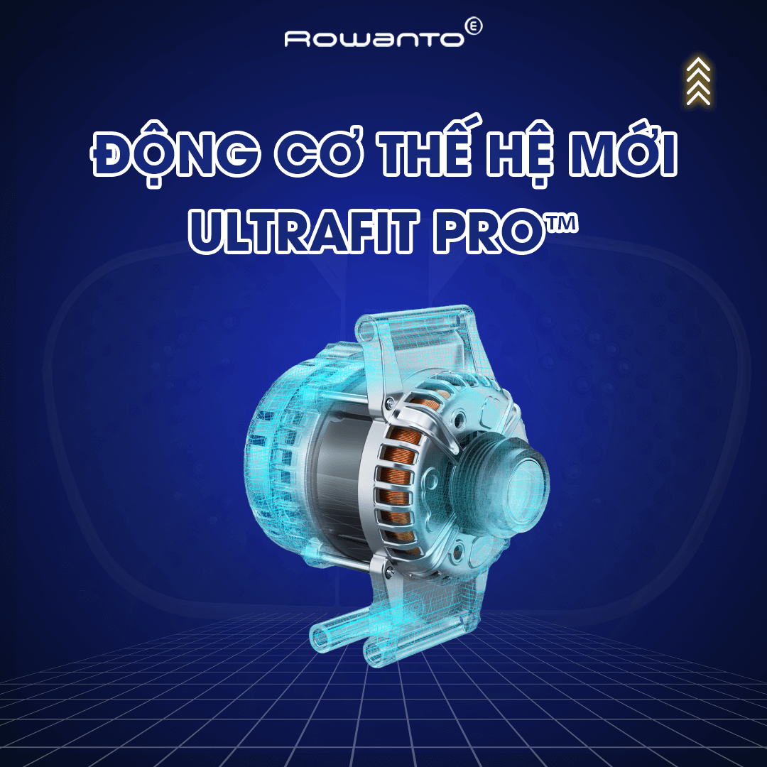 UltraFit Pro™ – Động cơ máy rung ổn định, công suất cao