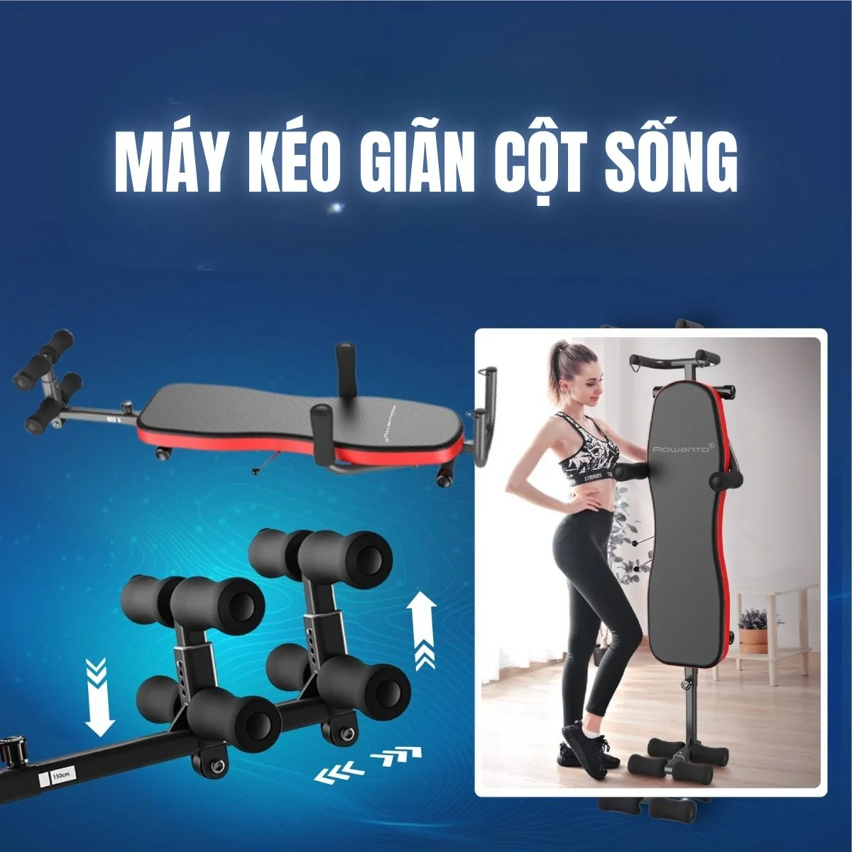 Máy kéo giãn cột sống là thiết bị hỗ trợ vật lý trị liệu theo tiêu chuẩn Châu Âu