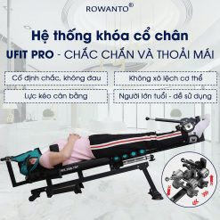 ưu điểm của máy kéo giãn cột sống Rowanto D26 Signature
